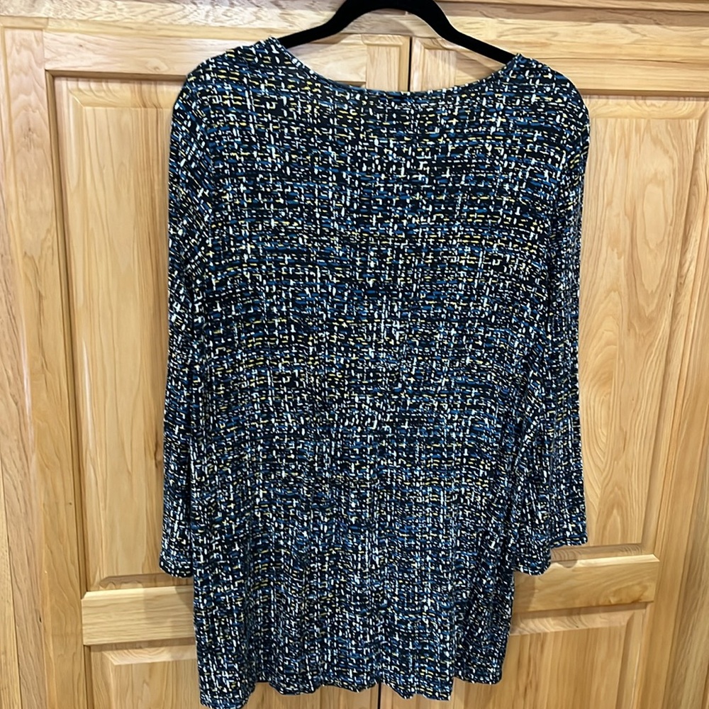 J.Jill V-Neck Long Sleeve Tunic L - Picture 2 of 7